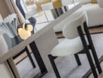 Ponte white dining chair