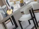 Ponte white dining chair