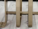 Hals side table with white porcelain top