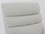 Comfort white reclining chair