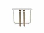 Hals side table with white porcelain top
