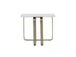 Hals side table with white porcelain top