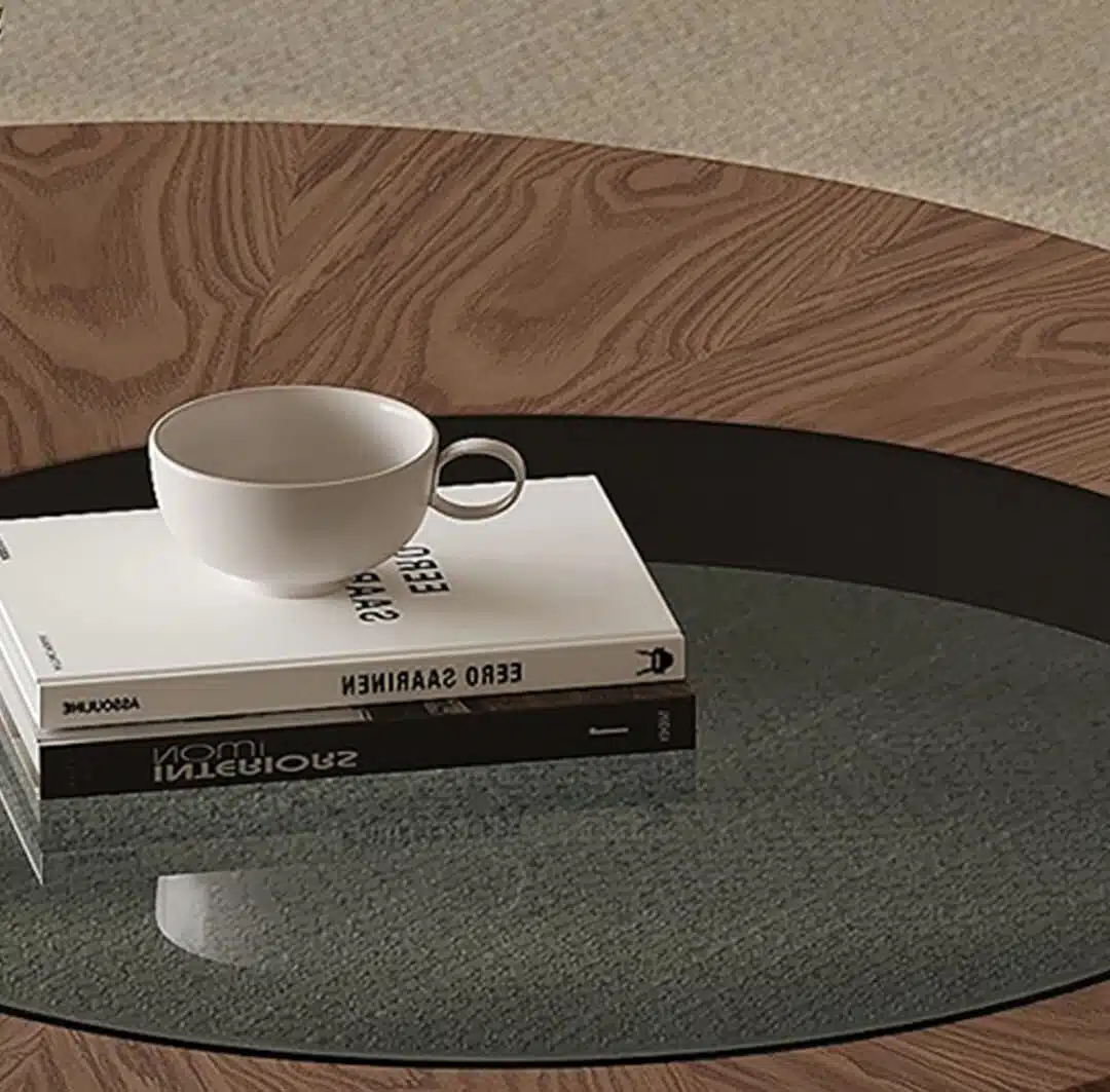 Massa circular coffee table