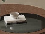 Massa circular coffee table