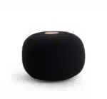 Gioia black pouf seat