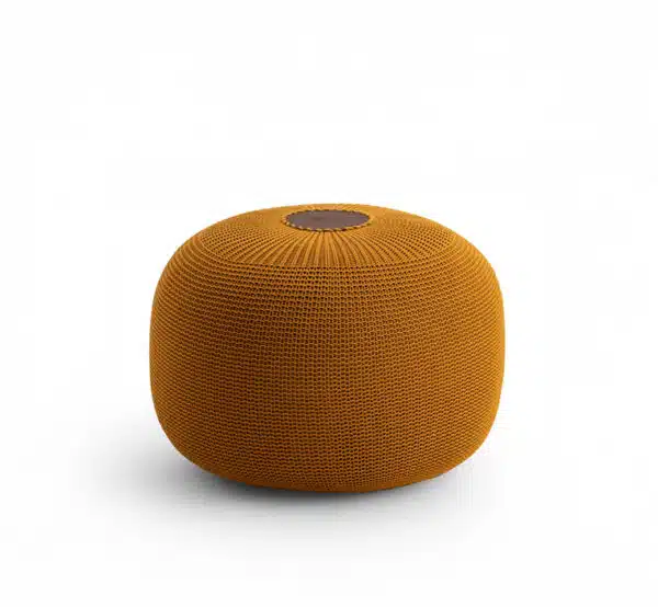 New Joy Buta Pouf Orange