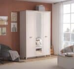 Mugla beige 3-door wardrobe