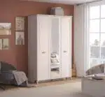 Mugla beige 3-door wardrobe