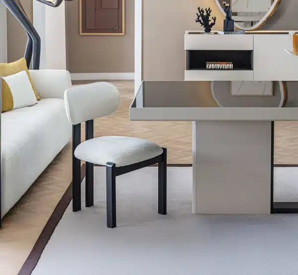Ponte white dining chair