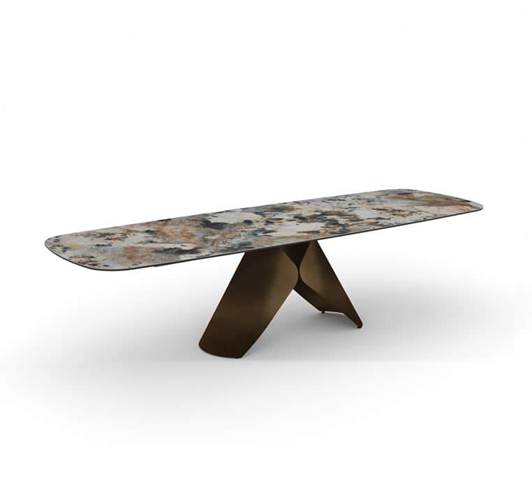D982D8A7D984D8A8-111-12.jpg طاولة طعام تاليني بدون كراسي مع سطح من الرخام